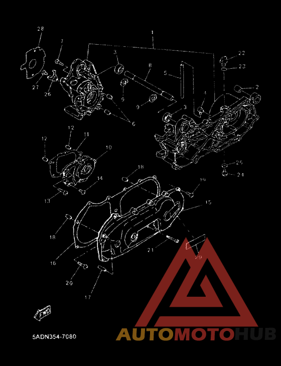 Картер двигателя