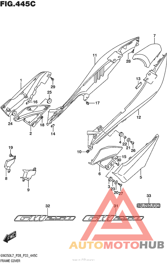 Frame Cover (Gw250L7 P33)