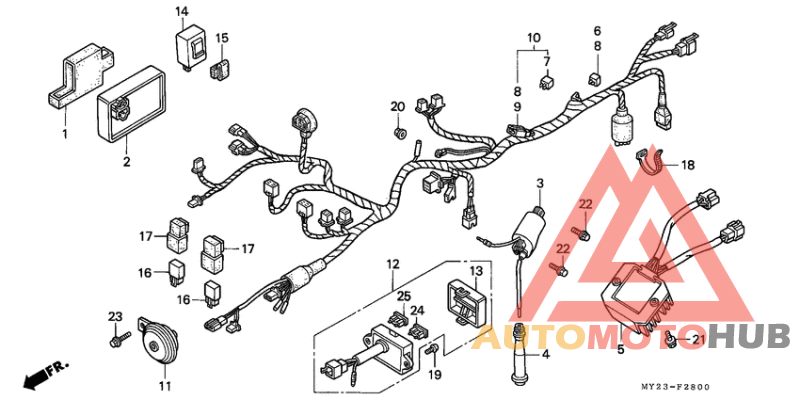 Wire harness/ ignition coil