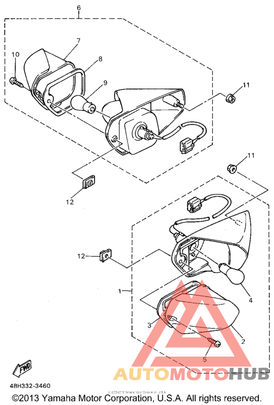 Turnsignal flasher light