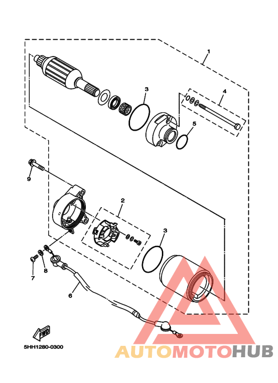 Стартерный мотор