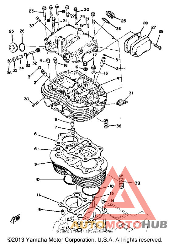 Cylinder head - cylinder