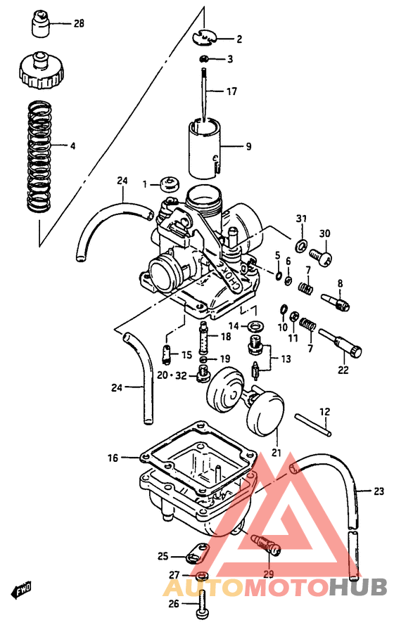 Carburetor assy