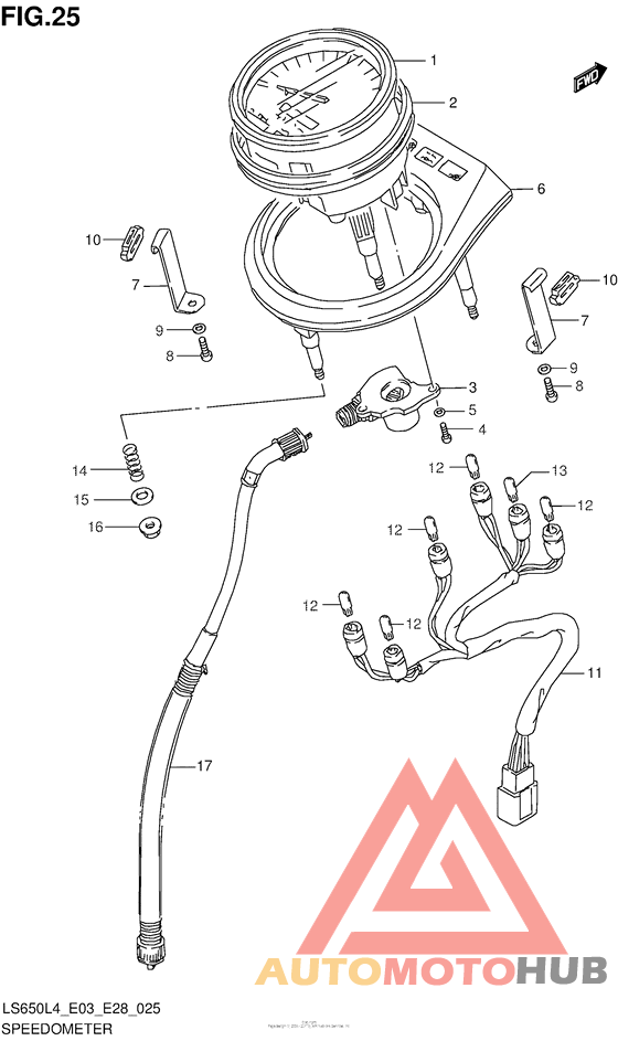 Speedometer (Ls650L4 E28)