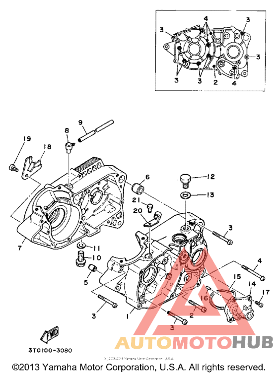 Картер двигателя