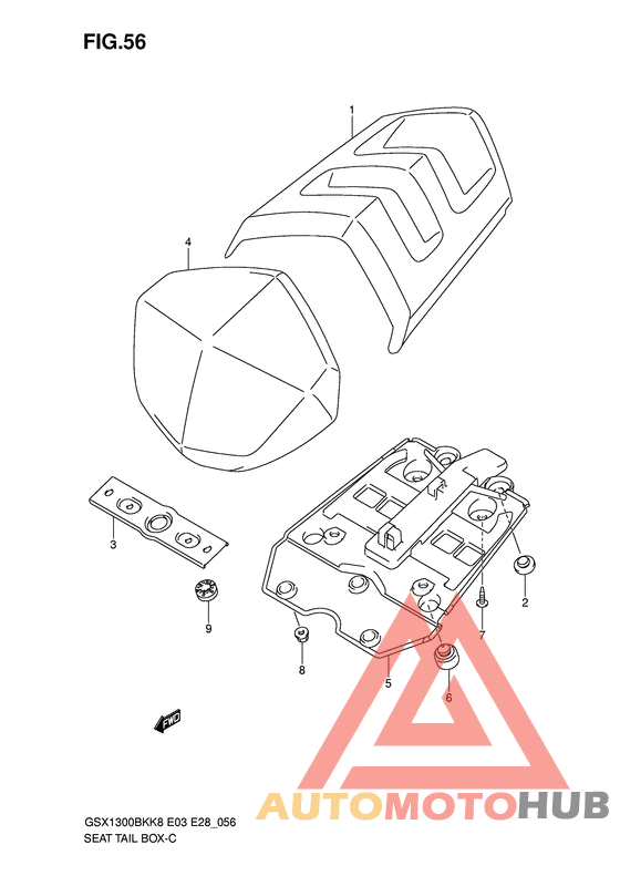 Seat tail box