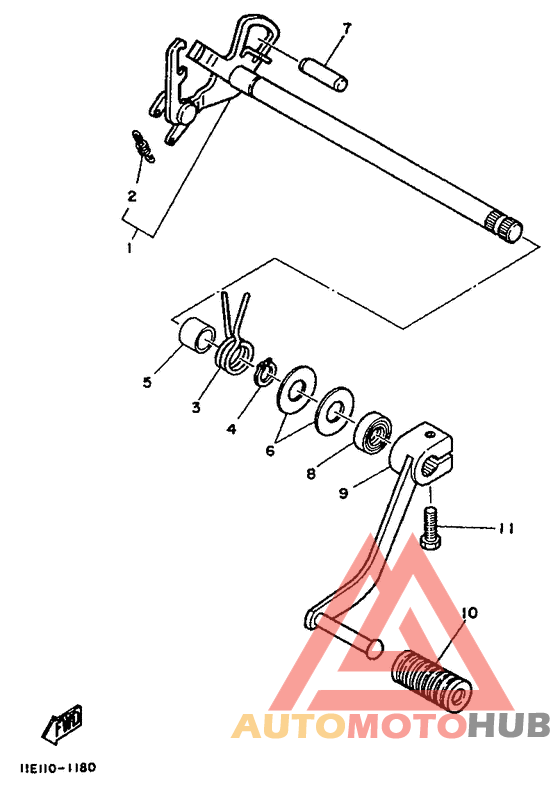 Вал переключения