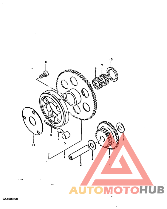 Муфта стартера
