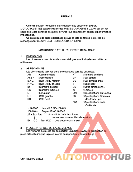 Catalog preface