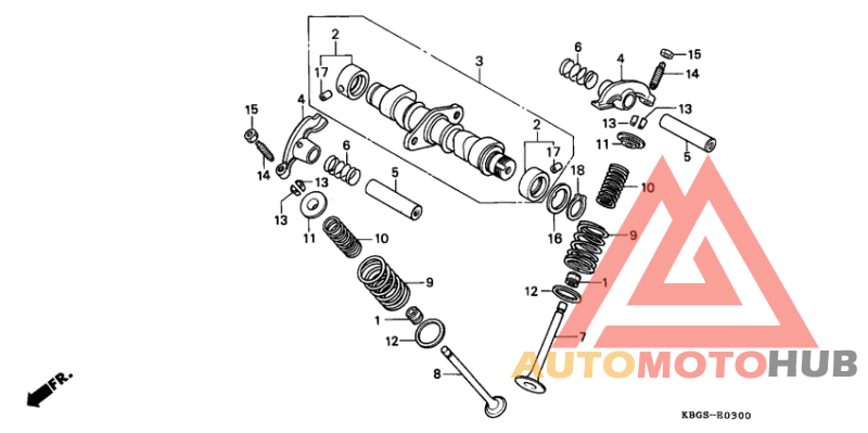 Распред вал/клапана