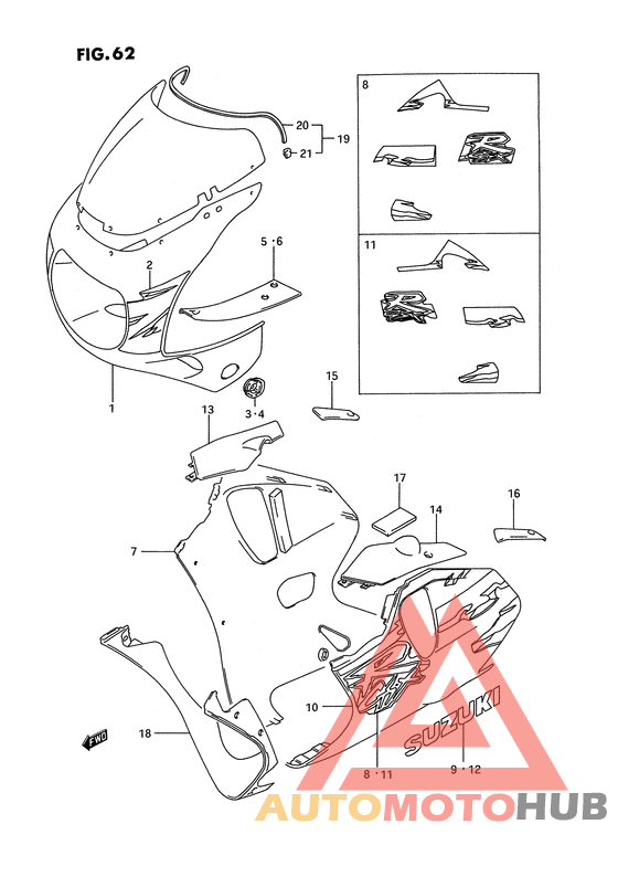 Cowling body