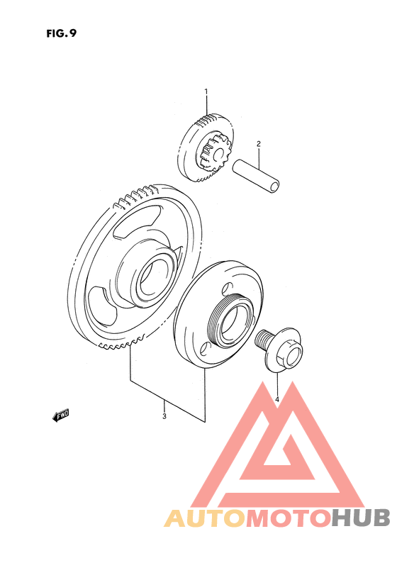Муфта стартера