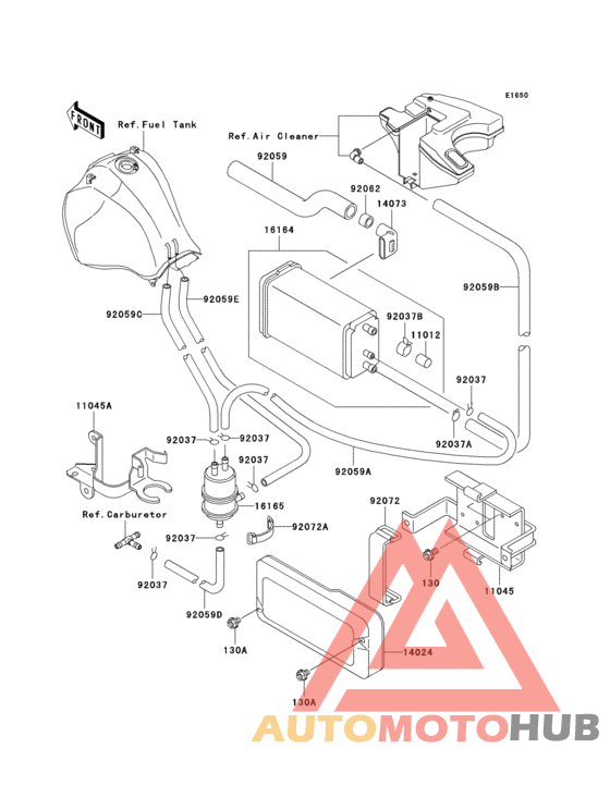 Fuel evaporative system(1/2)(ca)