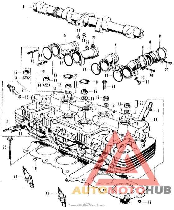 Головка цилиндров + Распред.вал