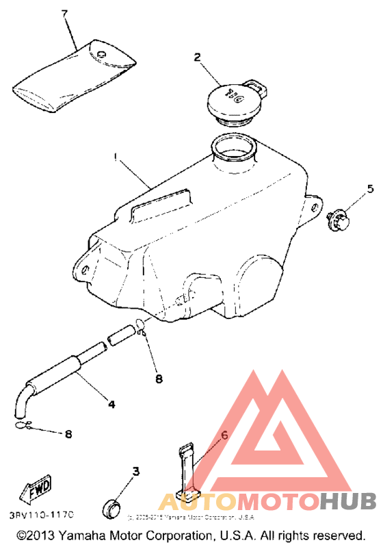 Oil tank - tool