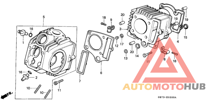 Cylinder/cylinder head