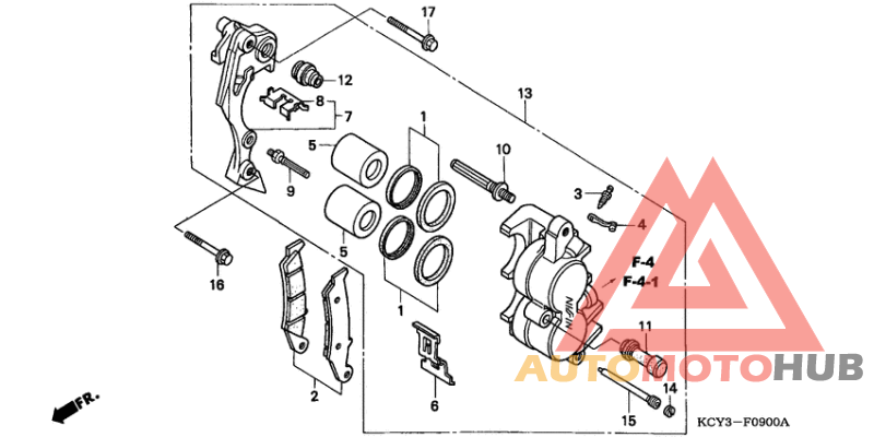 Передний суппорт