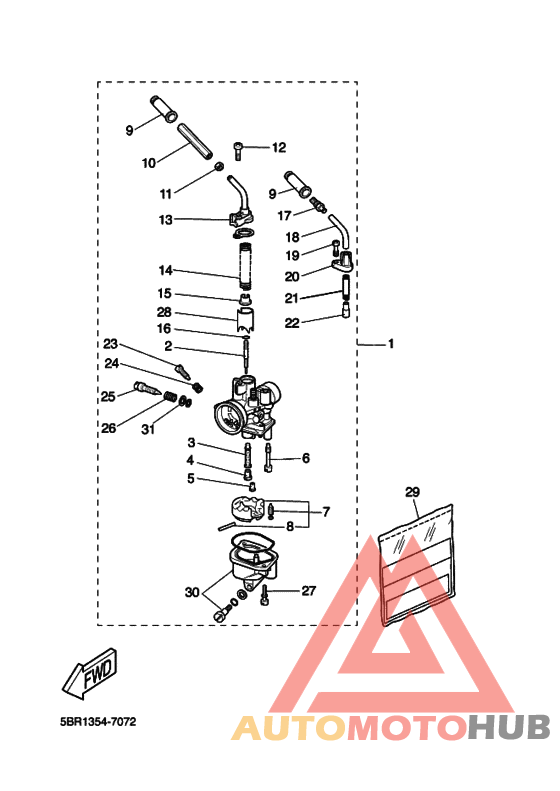 Carburetor assy