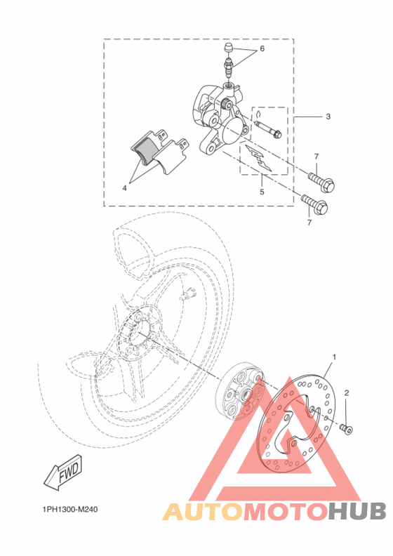 Задний суппорт