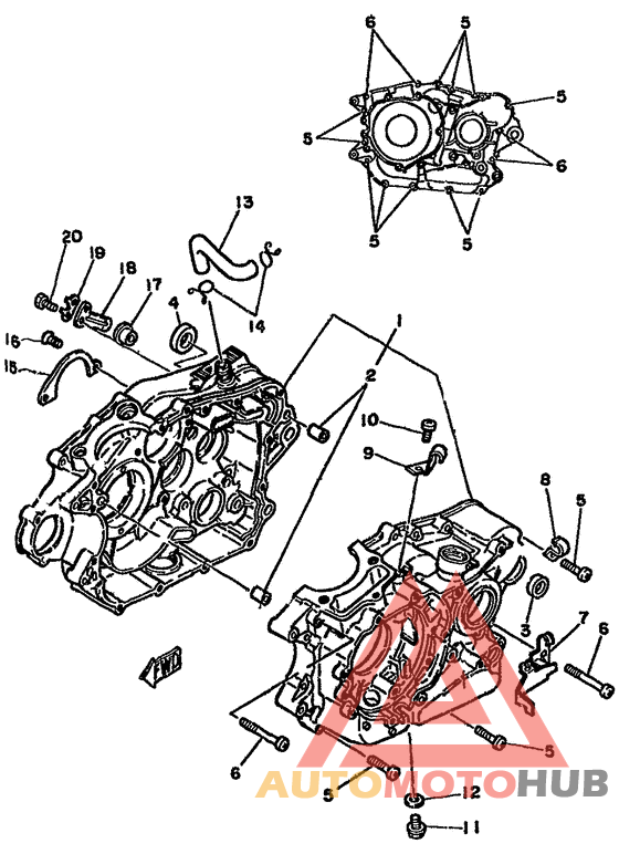 Картер двигателя