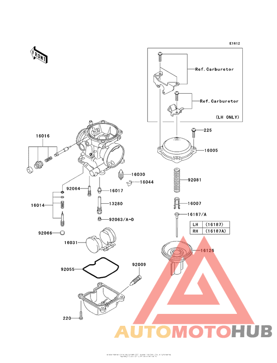 Карбюратор в разборе