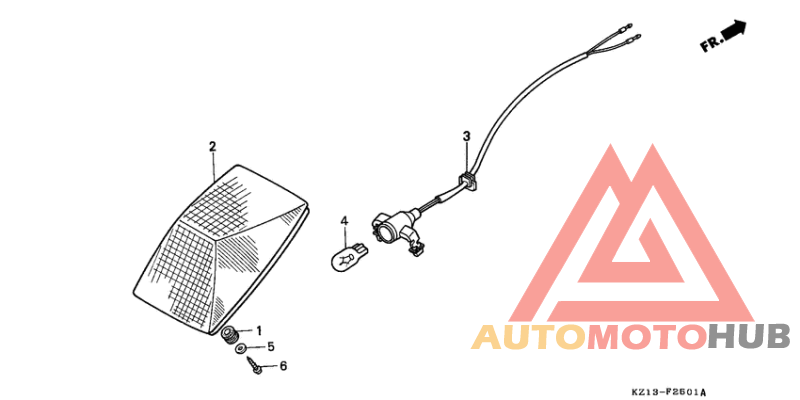 Taillight unit ass`y