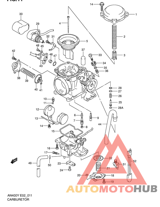 Carburetor assy