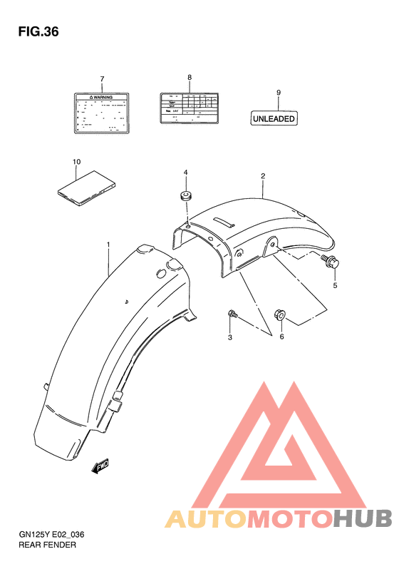Заднее крыло