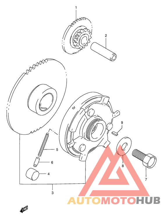 Муфта стартера