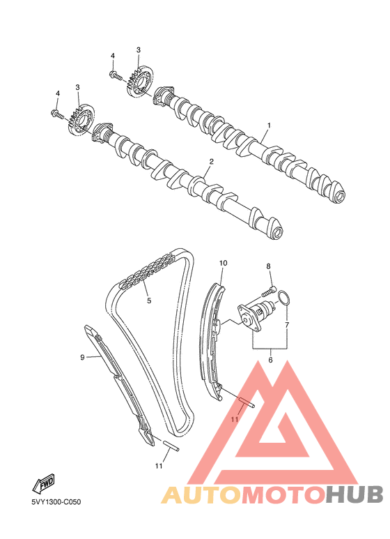 Camshaft & chain