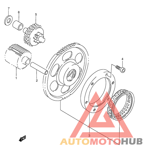 Муфта стартера