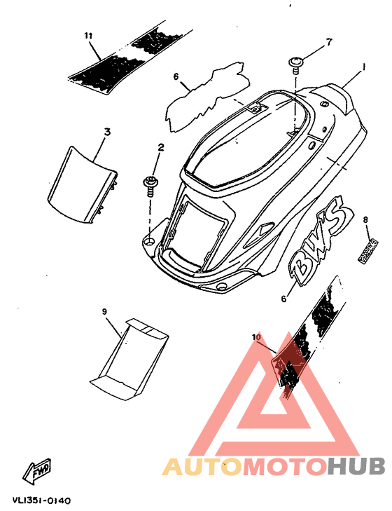 Side cover / oil tank