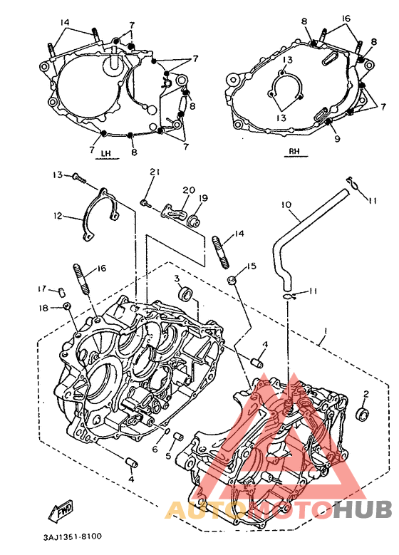 Картер двигателя