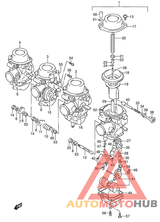 Carburetor assy