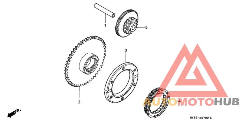 Муфта стартера