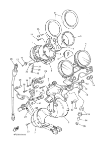 XJR1300 Приборы