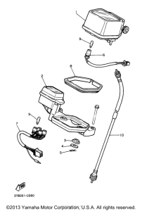 XT600EB Приборы