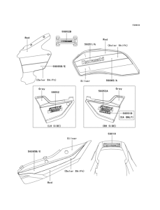 ZR1200 Decals(red / silver)(zr1200-a2)
