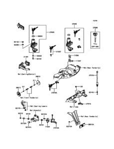 KLZ1000 Замок зажигания