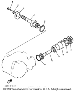 PW50S Трансмиссия
