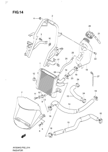 AY50 Радиатор