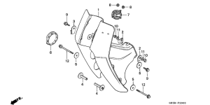 C90 Front cover shutter