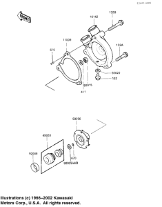 KL250 Водяная помпа