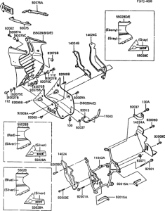 ZX900 Cowling lowers(1 / 3)