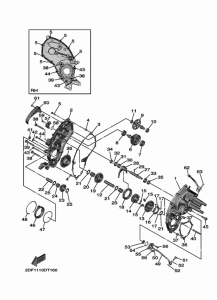 XV1900FDD Промежуточный ведущий вал