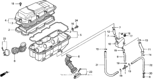 GL1500CF Воздушный фильтр
