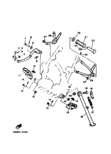 DT200R DT200RG Support & repose pied