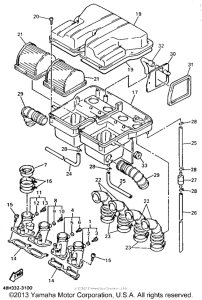 GTS1000AE Воздушный фильтр