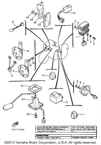 XJ900RK Электрика