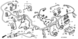 FJS600 (ABS) Harness wire